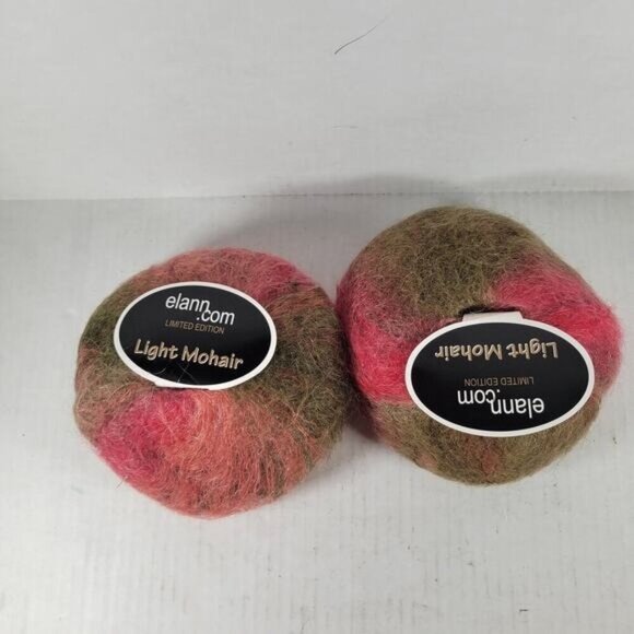 Elann.com Limited Edition Light Mohair Discontinued DK Weight Yarn Color 204 - Picture 1 of 3